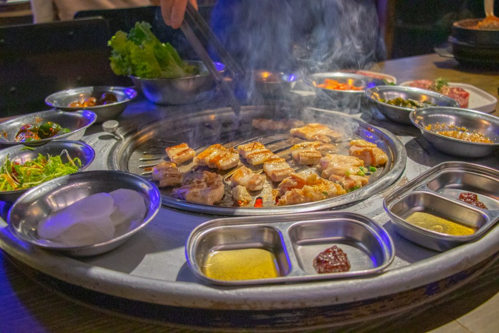 笨豬跳韓式燒烤Bungy Jump|台中韓式料理，桌邊現烤韓式燒肉，台中10大必吃燒烤推薦 8